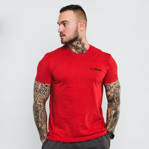 GymBeam Men‘s T-shirt Basic Cherry Red  XL