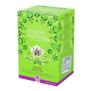 English Tea Shop Čaj Zelený s jasmínom a kvetom bazy 40 g