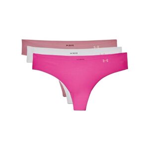 Under Armour Dámske tangá PS Thong 3Pack Pink  XSXS