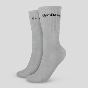 GymBeam Ponožky 3/4 Socks 3Pack Grey  M/L