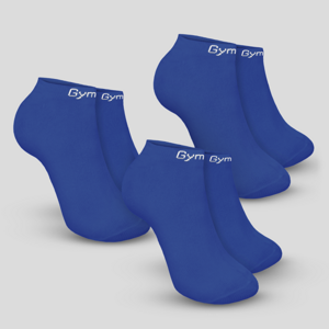 GymBeam Ponožky Ankle Socks 3Pack Blue  L/XLL/XL