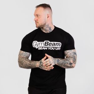 GymBeam Tričko Beam Black  MM