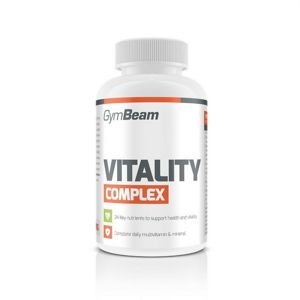 GymBeam Multivitamín Vitality Complex 120 tab. bez príchute