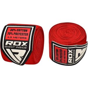 RDX Boxerské bandáže RB 4,5m Red
