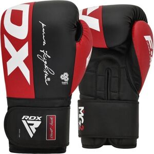 RDX Boxerské rukavice F4 HOOK & LOOP Red  14 OZ