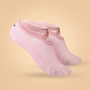 BeastPink Ponožky Grip Yoga Socks Pink  SS