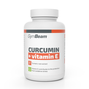GymBeam Kurkumín + Vitamín E 90 kaps.
