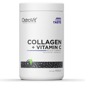 OstroVit Kolagén + Vitamín C 400 g čierne ríbezle