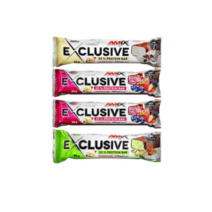 Amix Exclusive Protein bar 85 g dvojitá čokoláda