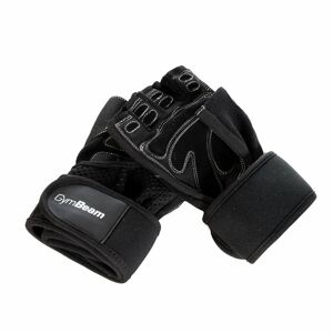 GymBeam Fitness rukavice Wrap Black  XXL