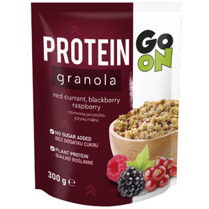 Go On Proteínová granola 300 g lieskový orech, mandle, čokoláda