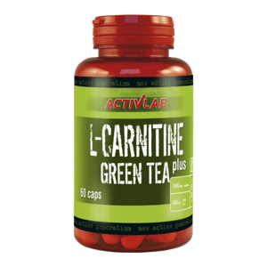 ActivLab L-Carnitine + Green Tea 60 kaps. bez príchute