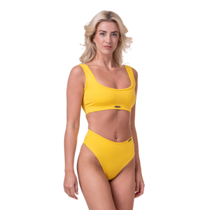 NEBBIA Miami Sporty Bikini vrchný diel Yellow  S