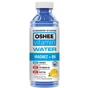OSHEE Vitamínová voda Magnézium 6 x 555 ml pomaranč citrón