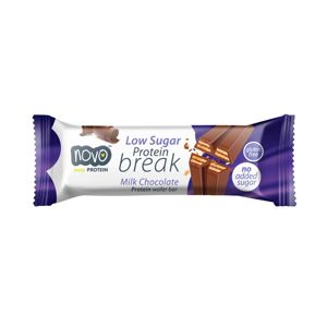Novo Nutrition Protein break bar 25 x 21,5 g mliečna čokoláda