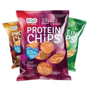 NOVO Protein Chips 6 x 30 g BBQ