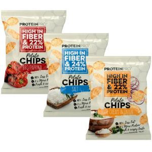 ProteinPro Potato Chips 50 g soľ