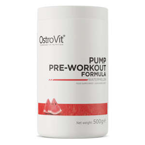 OstroVit - Pump pre-workout formula new formula 500 g citrón