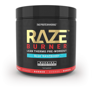 The Protein Works Raze Burner 300 g modrá malina