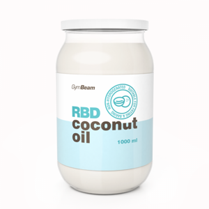 GymBeam RBD kokosový olej 1000 ml