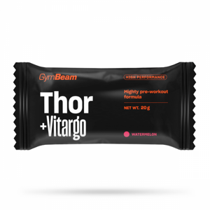 GymBeam Vzorka predtréningový stimulant Thor Fuel + Vitargo 20 g jahoda kiwi