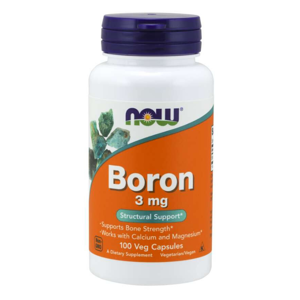 NOW Foods Boron 3 mg 100 kaps.