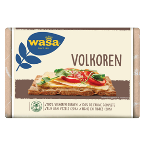 Wasa Celozrnné ražné chlebíčky Volkoren 12 x 260 g