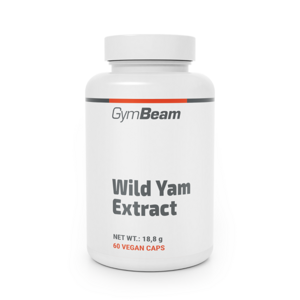 GymBeam - Smldinec chlpatý (Wild yam) extrakt 60 kaps.