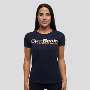 GymBeam Dámske tričko Grow Navy  XSXS