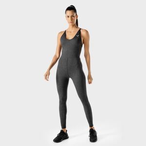 SQUATWOLF Dámsky overal Strappy Catsuit Black Marl  M