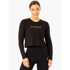 Ryderwear Dámske tričko Long Sleeve Top Foundation Black  XS