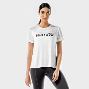 SQUATWOLF Dámske tričko Iconic White  L