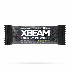 XBEAM Vzorka Energy Powder 10 x 9 g zelené jablko