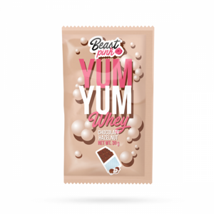 BeastPink Vzorka Yum Yum Whey 400 x 30g vanilková zmrzlina