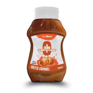 GymBeam ZERO SIRUP slaný karamel 350 ml